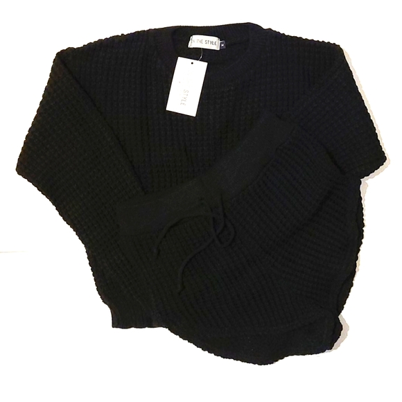 In The Style Sweaters - NWT In The Style Knit Lounge Set